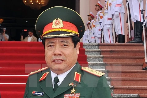 Le ministre vietnamien de la Défense, le général d'armée Phung Quang Thanh, va participer aujourd'hui à la 9e Conférence des ministres de la Défense de l'ASEAN (ADMM-9) à Langkawi, en Malaisie. Photo : VNA