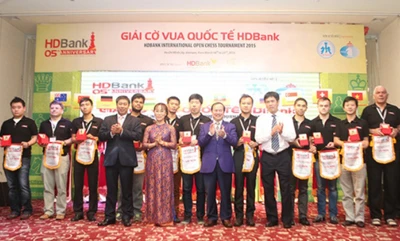 Le 5e championnat international d'échecs HDBank a lieu du 17 au 22 mars à Ho Chi Minh-Ville. Photo: VPG
