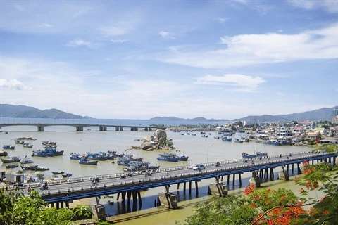 La ville balnéaire de Nha Trang (Centre), une destination appréciée des touristes.