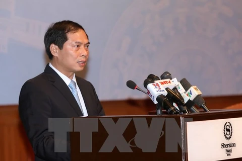 Le vice-ministre vietnamien des Affaires étrangères Bui Thanh Son. Photo : VNA 
