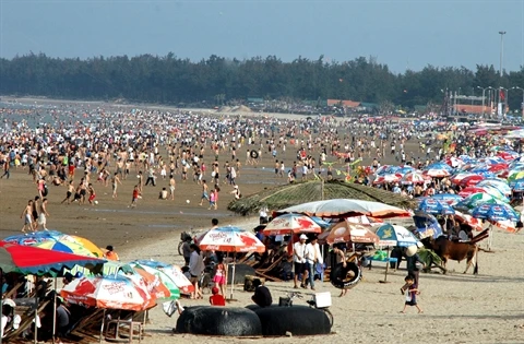 Les plages de Cua Lo seront une destination incontournable cette année. Photo : VNA