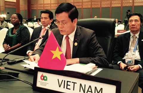 Le vice ministre vietnamien des Affaires étrangères Hà Kim Ngoc. Source: VOV