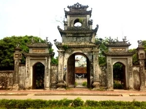 La pagode Chuông (Cloche) à Pho Hien. Photo: studentkgu