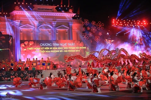 Ouverture de la 4ème fête des flamboyants à Hai Phong. Photo : internet