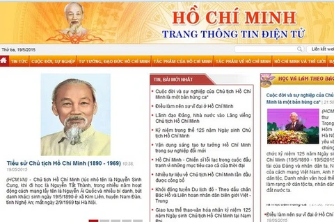 Inauguration d'un site Internet dédié au Président Ho Chi Minh 