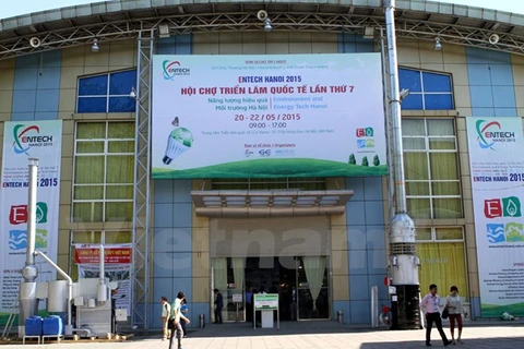 La foire-expo internationale sur l'environnement Entech Hanoi. (Source: VNA)