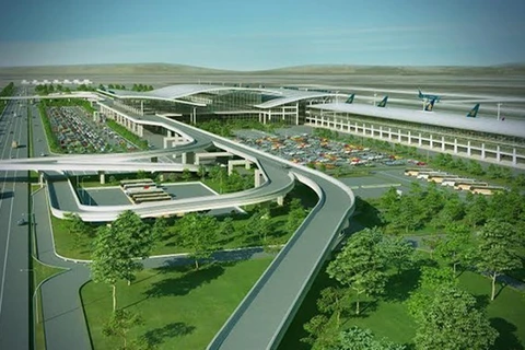 Design de l'aéroport international de Long Thanh. (Source: VNA)