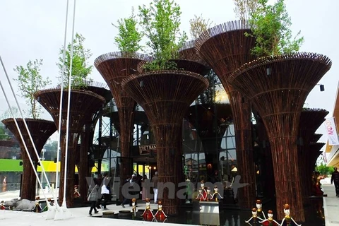 Le Pavillon du Vietnam à Expo Milano. (Source: VNA)