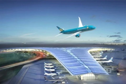 Le futur aéroport international de Long Thanh. 'aéroport. (Source: VNA)