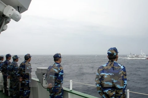 Des gardes-côtes du Vietnam. (Source: VNA)
