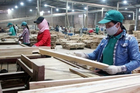 Переработка древесины на экспорт (Фото: ВИА)