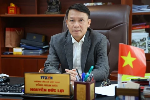 Генеральный директор Вьетнамского информационного агентства Нгуен Дык Лой. (Фото: ВИА)