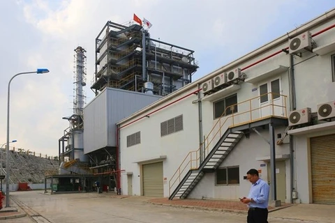 Электростанция на промышленных отходах в уезде Шокшон, Ханой. (Фото: Нгок Ха/ВИА)