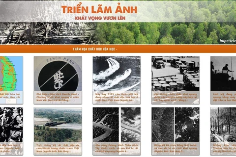 Фотовыставка “Стремление к восхождению” проводится онлайн на сайте trienlamdacam.vn. (Фото: Корр./Vietnam +)