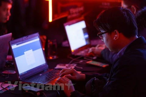 Сотрудники банков и финансовых организаций проводят учения по кибербезопасности 2020 (Фото: Минь Шон / Vietnam +)