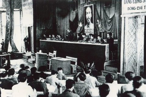 Архивное фото о Втором Национальном съезде КПВ. (Фото: Оргкомитет)