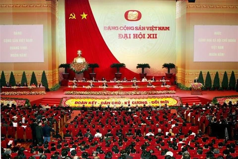 XII Национальный съезд делегатов КПВ (20-28 января 2016 г.), Ханой. (Фото: Нгуен Зан/ВИА)