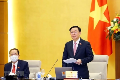 Председатель Национального Собрания Вьетнама 14-го созыва Выонг Динь Хюэ. (Фото: ВИА)
