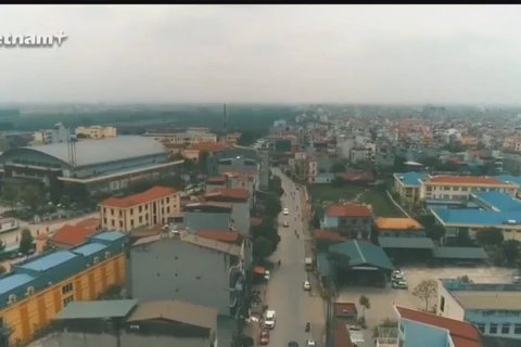 Панорама градостроительной зоны Красной реки – вид сверху