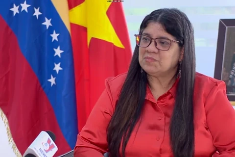Чрезвычайный и Полномочный посол Боливарианской Республики Венесуэла в Ханое Татьяна Пью Морено