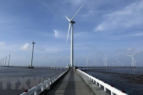 Ветряная электростанция Баклиеу вносит важный вклад в защиту окружающей среды и снижение воздействия изменения климата. (Фото: ВИА)