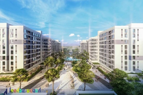 Обзор проекта социального жилья, расположенного в центре города Фанранг-Тапчам. (Фото: ВИА)