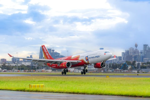 Самолет Vietjet в Сиднее. (Фото: Vietjet)