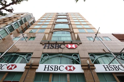 Здание вьетнамского филиала банка HSBC в Ханое. (Фото: Vietnam+)