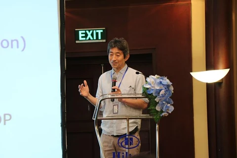Профессор Коиити Хашида – сопредседатель Оргкомитета PACLING 2019 (Фото: Vietnam+)