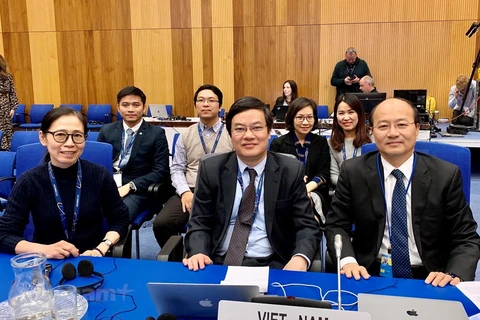 Делегация Вьетнама принимает участие в Международной конференции по ядерной безопасности - ICONS 2020 в Вене, Австрия. (Фото: Вьетнам +)