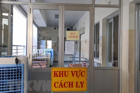 Зона карантина для зараженных вирусом в медицинских учреждениях. (Фото: Динь Ханг/ВИА)
