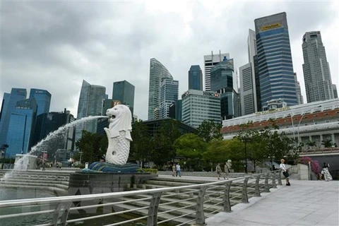 Мерлион Парк - символическая статуя Сингапура (Источник: AFP/ВИА)