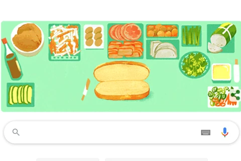 Google Doodle отдает дань уважения вьетнамскому сэндвичу с начинкой