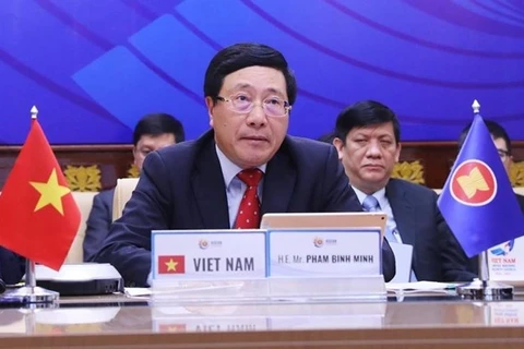 Заместитель премьер-министра и министр иностранных дел Фам Бинь Минь (Фото: ВИА)