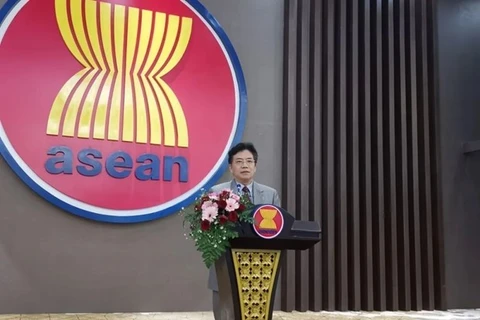Посол Дэнг Сицзюнь, глава китайской миссии в АСЕАН (Источник: ВИА)