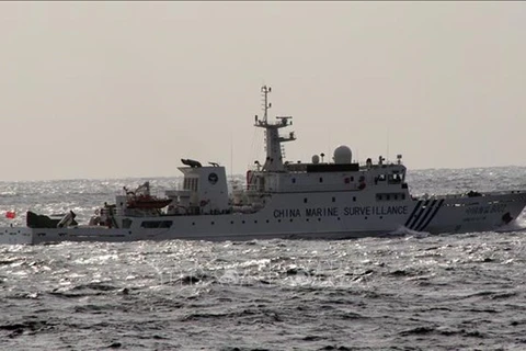 Китайский разведывательный корабль (Фото: AFP/ВИА)