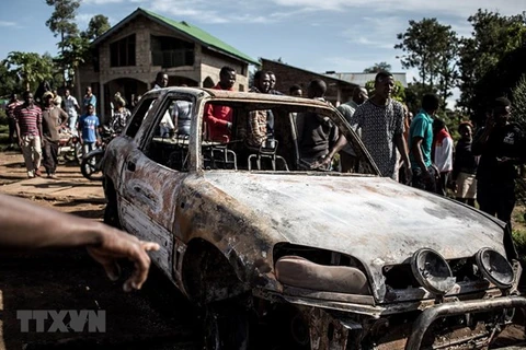 Последствия нападения в Бени, Демократическая Республика Конго. (Фото: AFP/ ВИА)