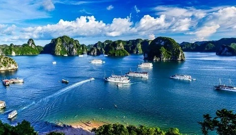 Залив Халонг - известное место туризма во Вьетнаме. По оценкам, в результате пандемии индустрия туризма страны потеряет 7,7 млрд. долл. США. (Фото baovanhoa.vn)
