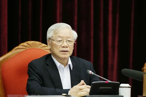 Генеральный секретарь ЦК КПВ и президент СРВ Нгуен Фу Чонг. (Фото: ВИА)