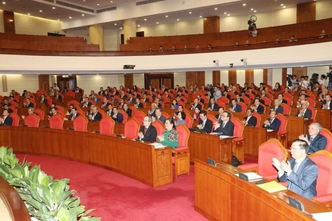 Делегаты на 12-м пленуме ЦК КПВ (Фото: ВИА)