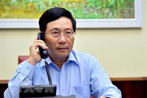 Заместитель премьер-министра и министр иностранных дел Фам Бинь Минь (Фото: ВИА)