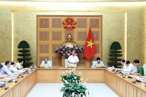 Премьер-министр Нгуен Суан Фук выступает на мероприятии (Фото: ВИА)