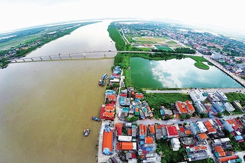 Вид на городок Куанг-йен. (Фото: baoquangninh.com.vn)