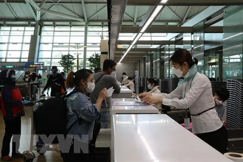 В аэропорту Инчхон в Республике Корея (Фото: ВИА)