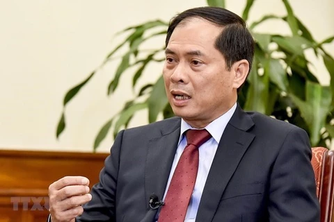 Заместитель министра МИД Буй Тхань Шон. (Фото: ВИА)