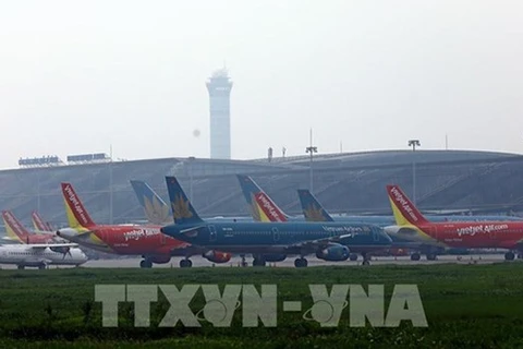 Самолеты в международном аэропорту Нойбай. (Фото: ВИА)