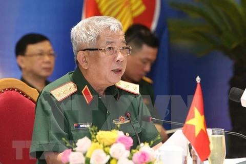 Заместитель министра обороны генерал-полковник Нгуен Чи Винь (Фото: ВИА)