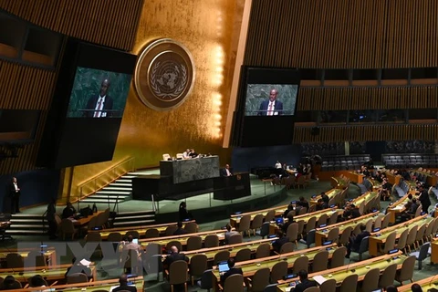 Заседание Генеральной Ассамблеи ООН. (Фото: AFP/ВИА)