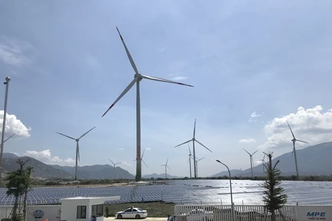 Проект солнечной энергии общей мощностью 450 МВт в провинции Ниньтхуан (Фото: sggp.org.vn)