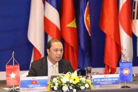 Заместитель министра иностранных дел Нгуен Куок Зунг на мероприятии (Фото: ВИА)